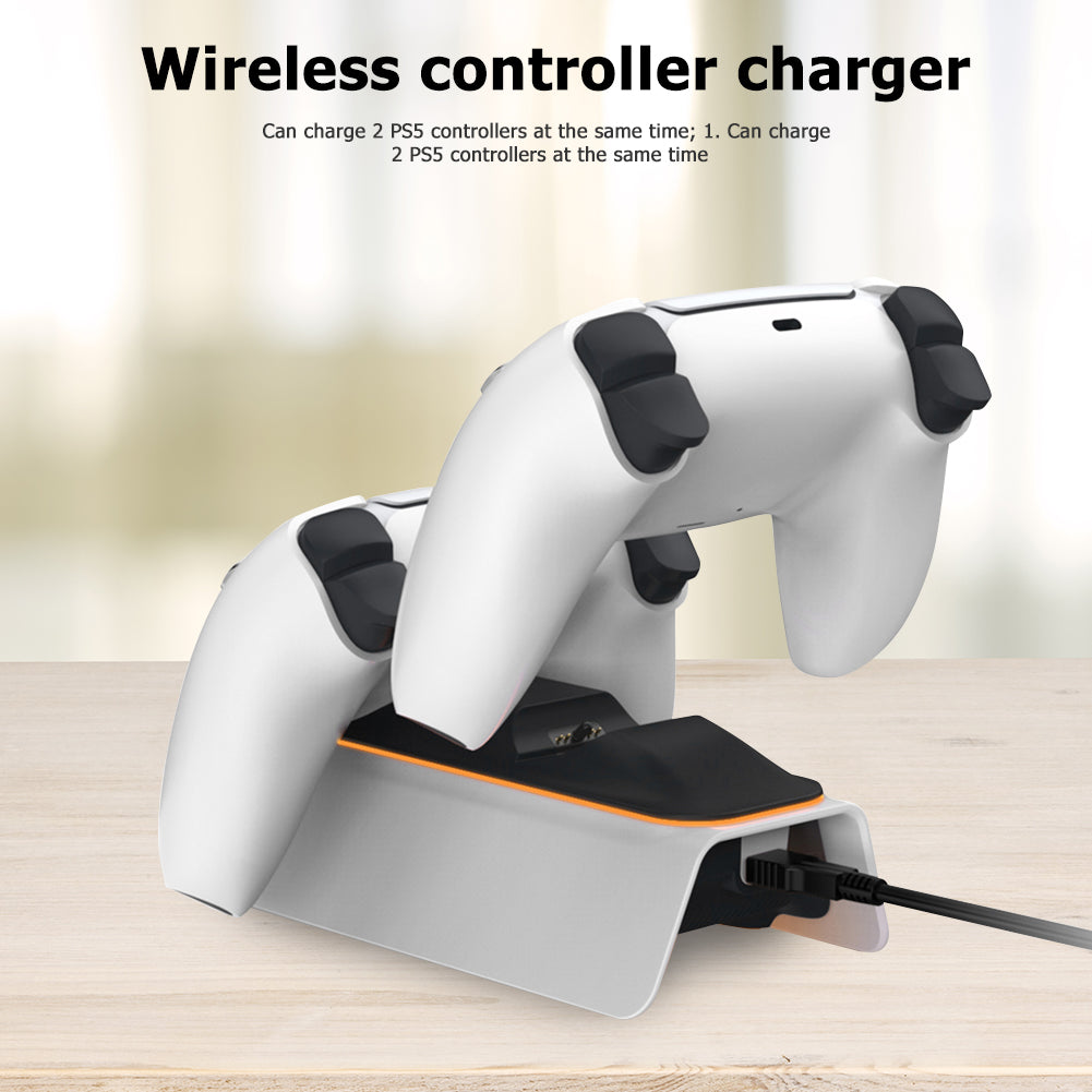 DOBE TP5-0521B Upgraded Charger Station with LED Indicator High Speed Fast Charging Dock for Sony PS5 DualSense Controller DOBE TP5-0521B Upgraded Charger Station with LED Indicator High Speed Fast Charging Dock for Sony PS5 DualSense Controller